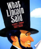 What_Lincoln_said